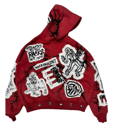 “Attracted to the racks NOT YOU” hoodies