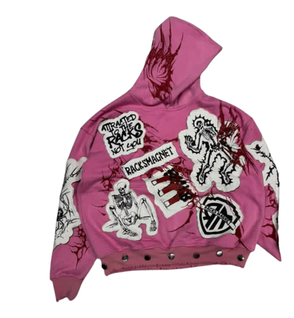 “Attracted to the racks NOT YOU” hoodies