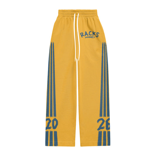 “2026” yellow jogging pants